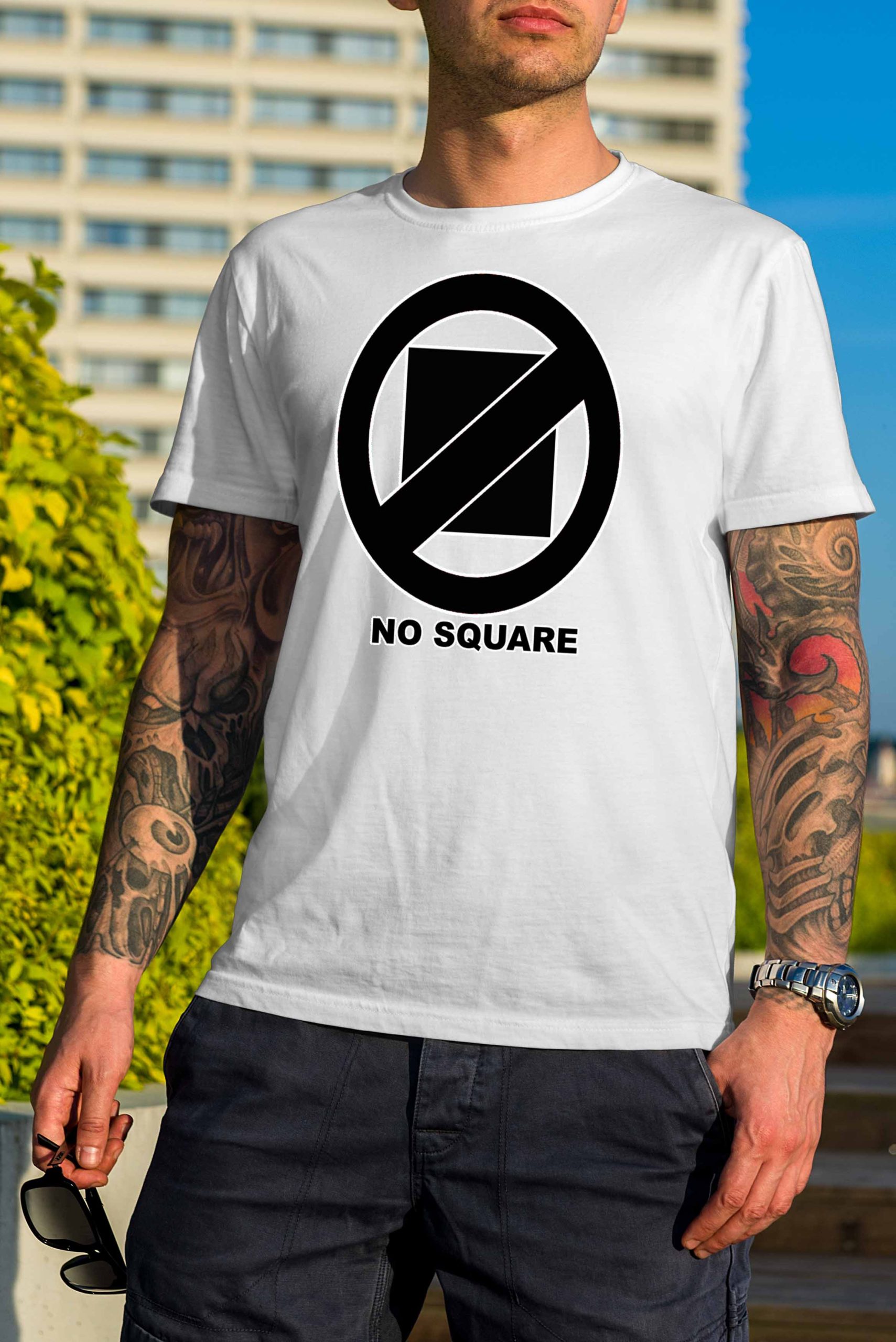 No Square T Shirts